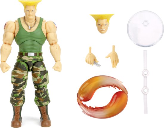Jada Toys Ultra Street Fighter II: The Final Challengers Action Figure 1/12 Guile 15 cm Action Figuur