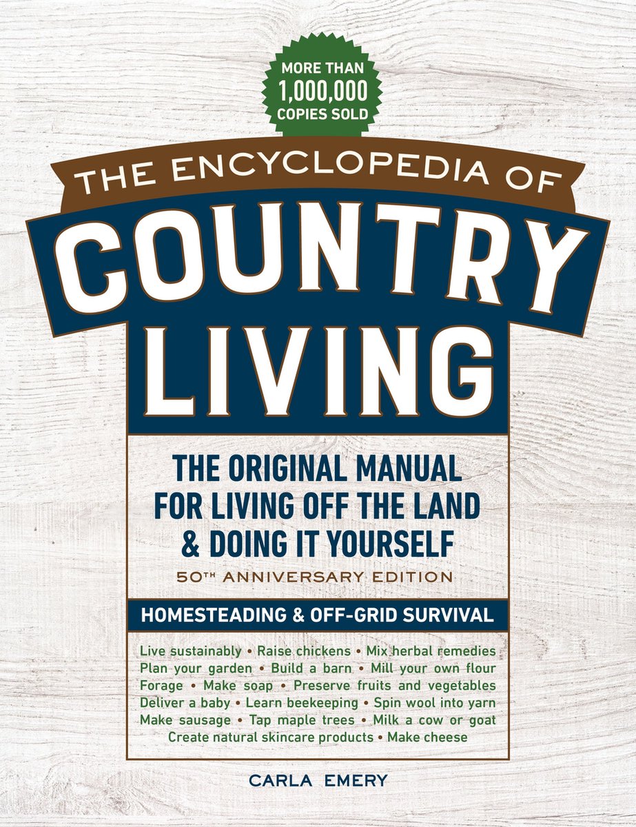 Omslag van The Encyclopedia of Country Living, 50th Anniversary Edition