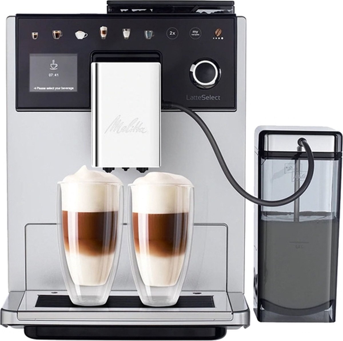 MELITTA - Espressomachine Latte Select Zilver