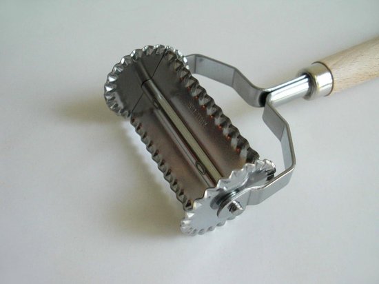 Ravioli Pasta Stempel Cutter Roller - Vierkant - Zigzag Rand - Deeg Snijder — afbeelding 2