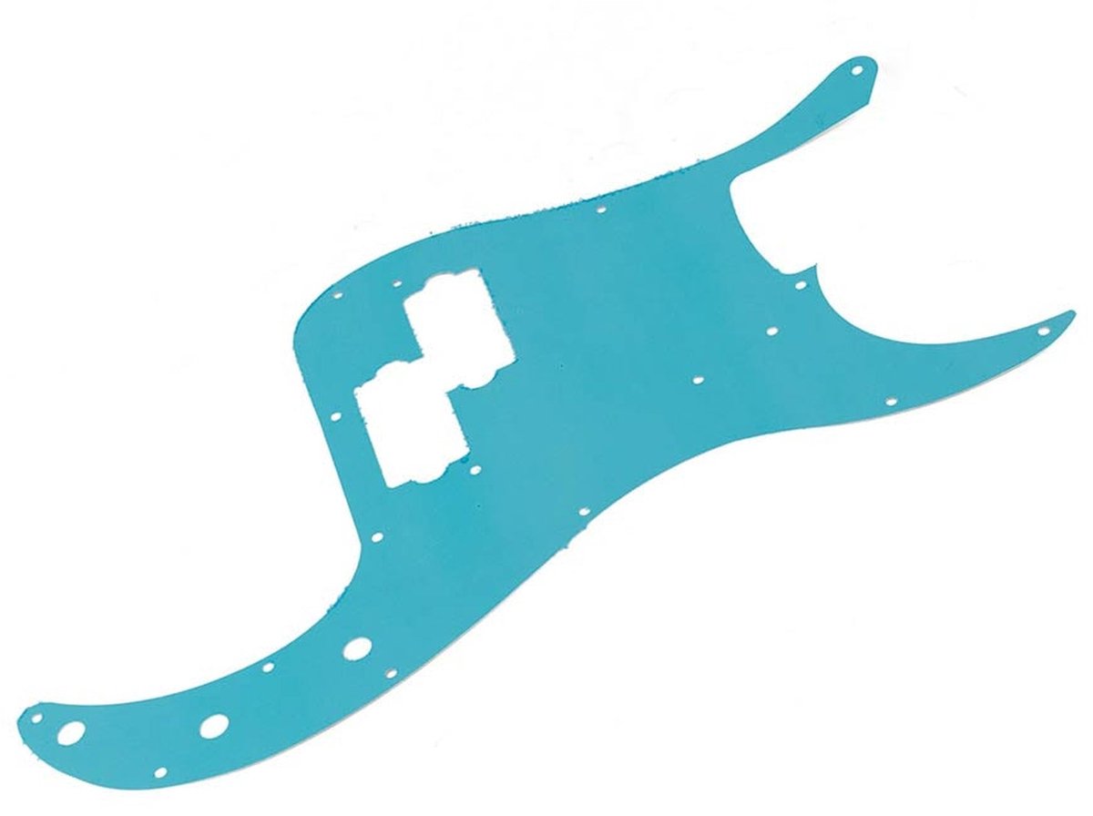 Boston APS-62PB Aluminium Pickguard Shield – Voor '62 Precision Bass, 17 Schroefgaten