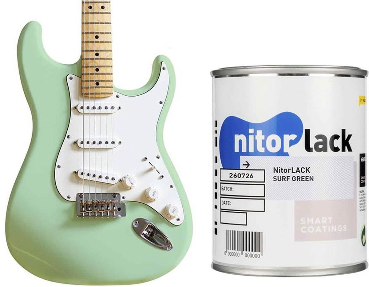 NitorLACK N260726108 Nitrocelluloselak Surf Green 500ml blik