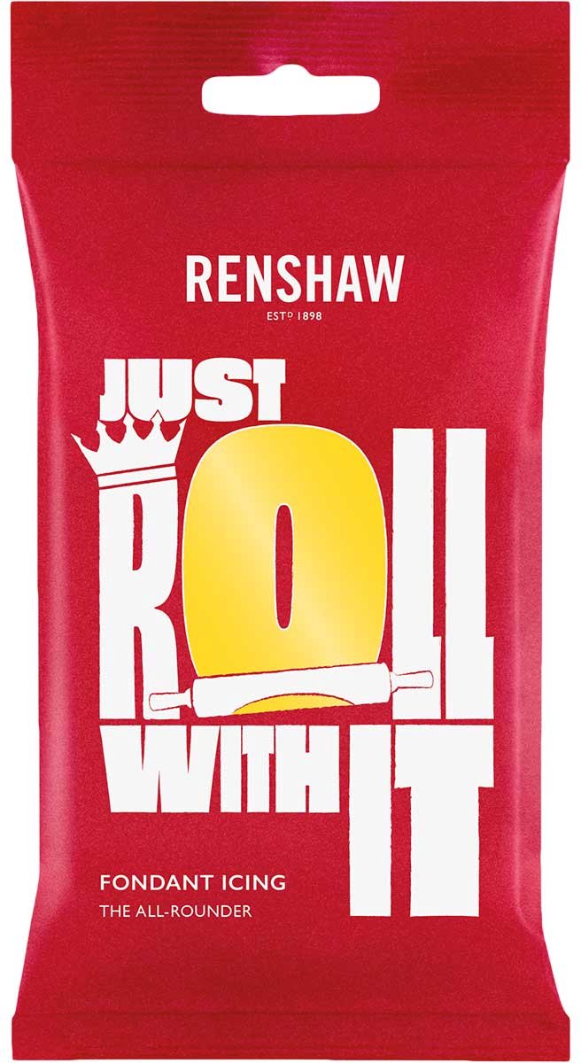 Renshaw Fondant - Geel - 250g