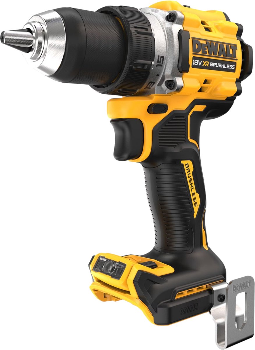 DeWalt DCD 800 E2 accuboormachine 18 V 90 Nm borstelloos + 2x Powerstack accu 1.7 Ah + lader thumbnail 6