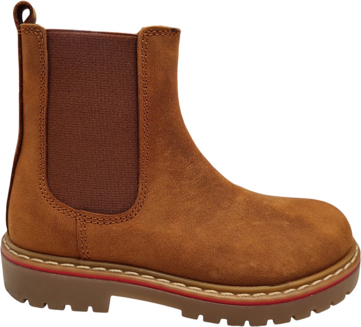 Jochie Daan Cognac 24450 860 Jongens Boots - Cognac - 32