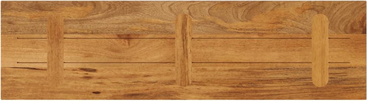 vidaXL Tafelblad rechthoekig 70x50x2,5 cm massief mangohout