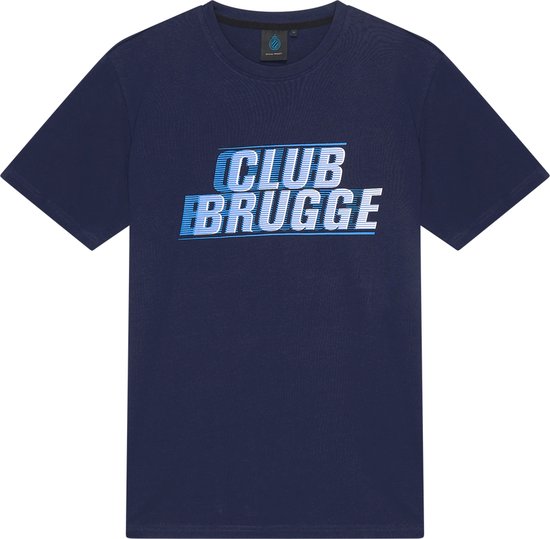 T-shirt Club Brugge homme - taille XL - Blauw - T-shirt Bruges adulte - Maillot officiel du Club Brugge