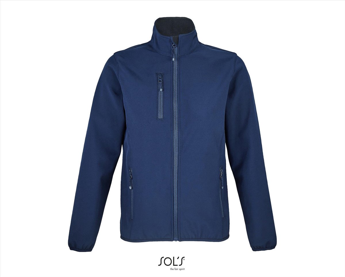 SOL'S Women´s Falcon Zipped Softshell Jacket L03828 - Abyss Blue - 3XL