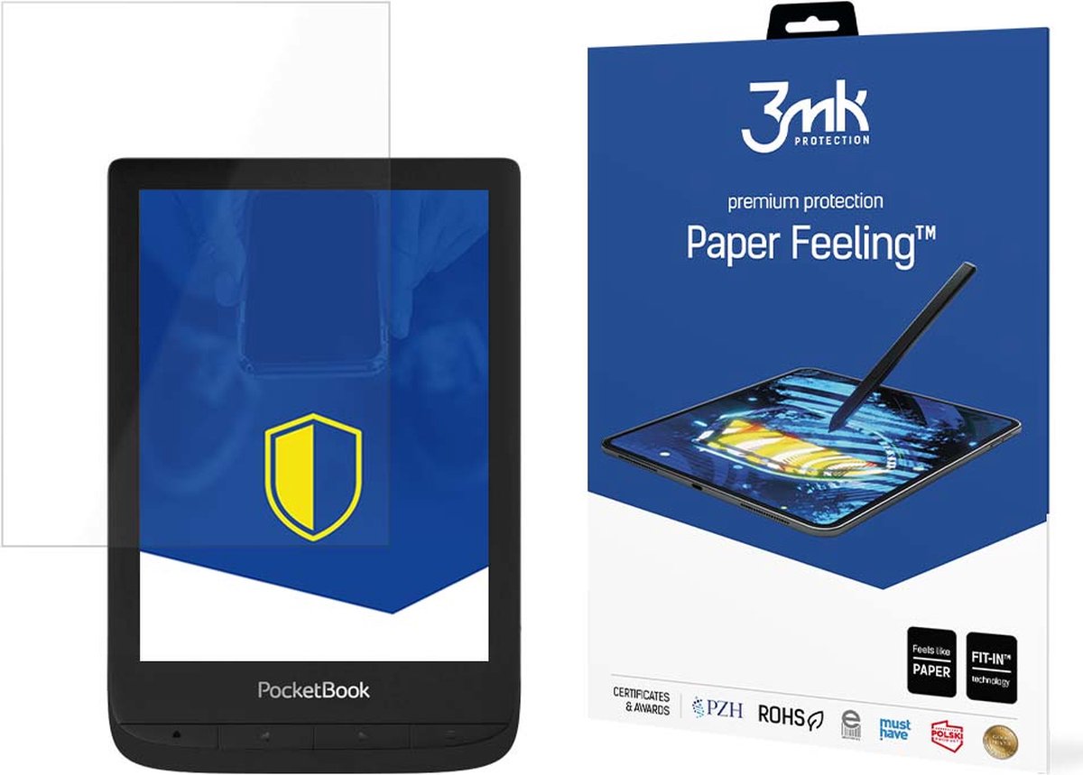 PocketBook Touch Lux 5 - 3mk Paper Feeling 8.3''