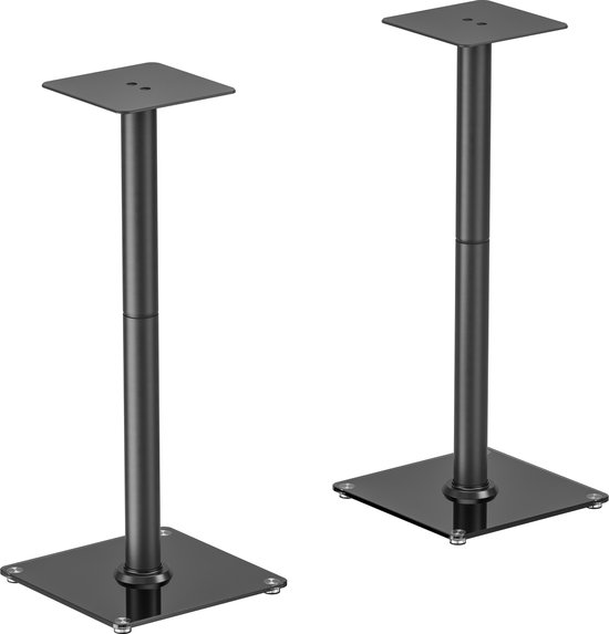 VDD Gaming Speaker Standaard - Universele Speaker Standaard - Vloerstandaard - Luidspreker Standaard - set van 2 stuks - 76.5 cm hoog - 25 kg belastbaar van VDD Gaming — afbeelding 2