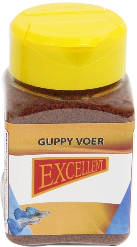 Excellent Guppyvoer - Visvoer - 100 ml