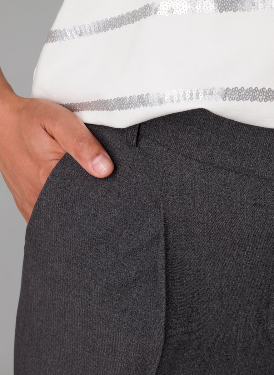 YESTA Sauda Bottoms - Antra/Melange - maat X-0(44)