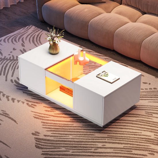 led wit) verlichting - Salontafel kopen? | Korting tot 37