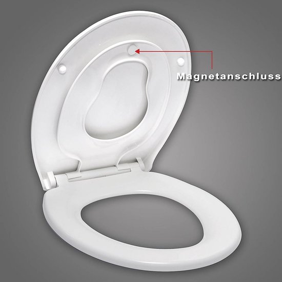 WENKO Syros Family toiletbril met geïntegreerd kinderzitje en softclose
