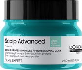 Bol.com L’Oréal Professionnel Scalp Advanced Anti-Oiliness 2-in-1 deep purifier clay - Verwijdert talg reinigt - Voor een vette ... aanbieding