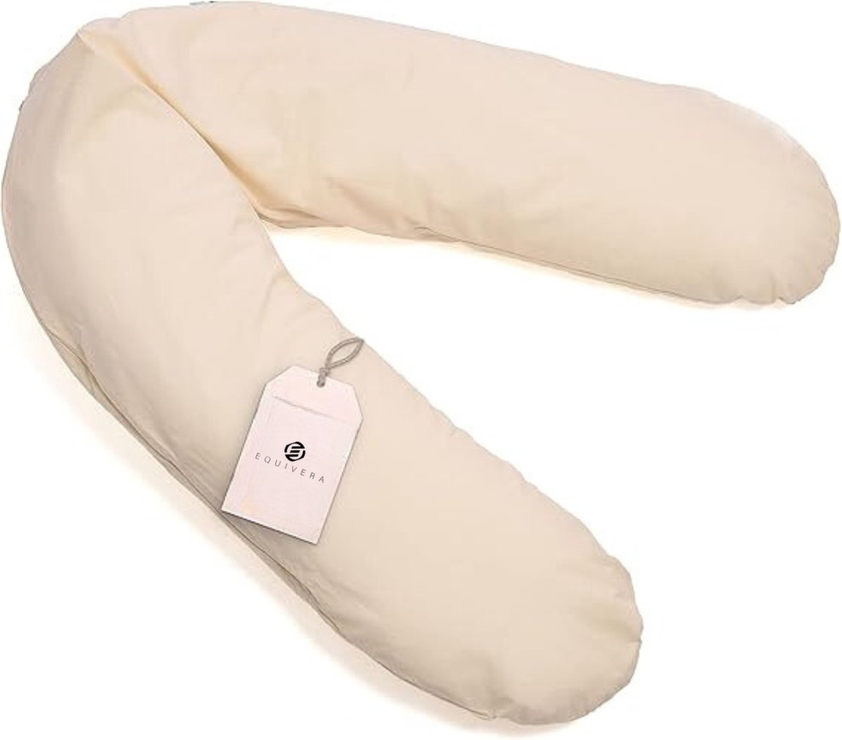 Equivera Zijslaapkussen Volwassenen - Zijslaapkussen - Lichaamskussen Zijslaper - Zijslaap Kussen Volwassenen - Zwangerschapskussen - Voedingskussen - Borstvoedingskussen - Body Pillow - Voor een comfortabele nachtrust!