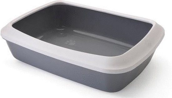 Savic Iriz - Kattenbak - Grijs - 42 x 31 x 12,5 cm