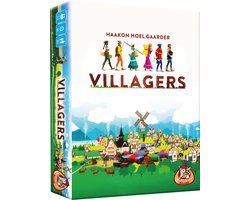 White Goblin Games - Villagers - Strategisch kaartspel - 1 tot 5 spelers spelers - Familiespel - vanaf 10 jaar - Kaarspel voor gezinnen & Volwassenen