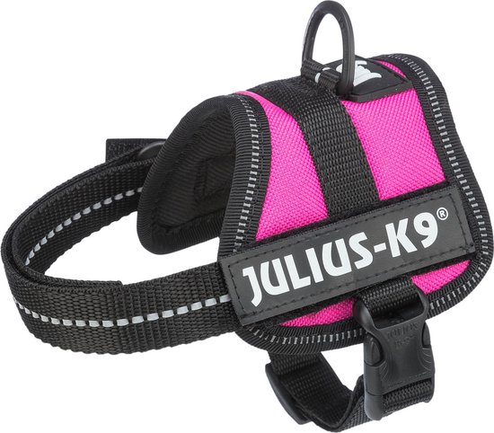 Julius K9 IDC Powertuig/Harnas - Baby 1/30-40cm - XXXS - Fuchsia
