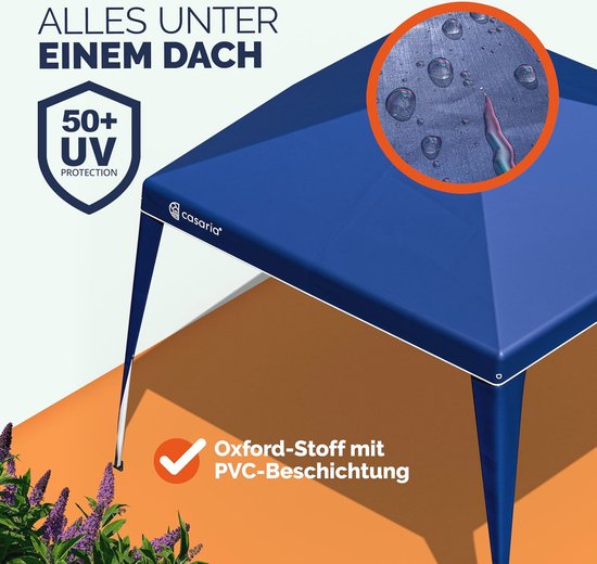 Pop-Up Tent 3x3 voor Buiten Feesten en Evenementen - Vouwbare Party Tent met Draagtas van POP — afbeelding 5