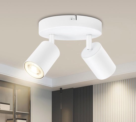 Baerolc LED Plafondlamp Hout,30cm Houten Plafondlamp Woonkamer, 20W 3000K Warm Wit Plafondlamp