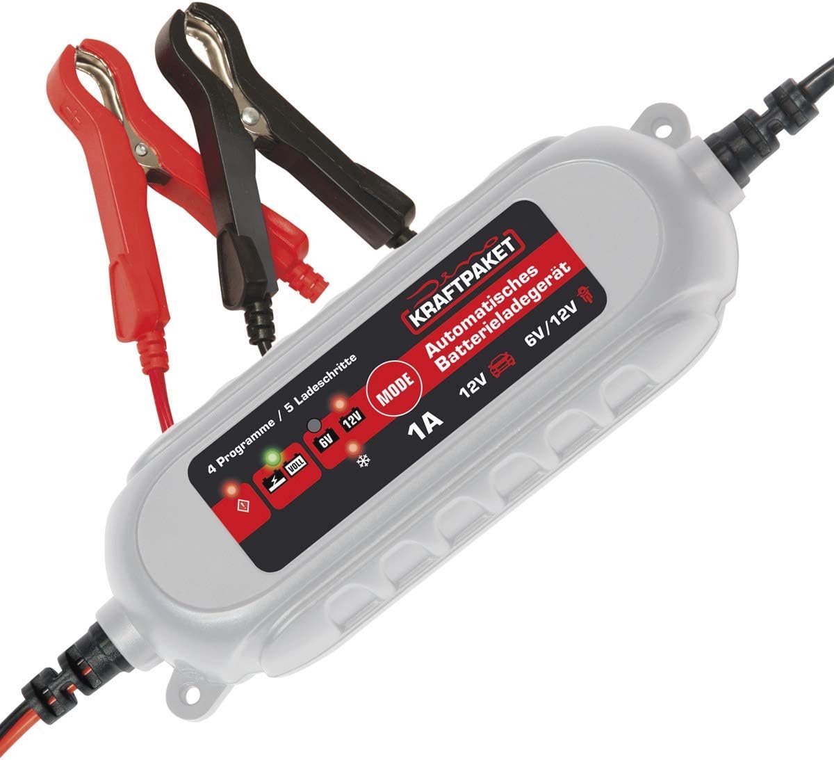 Intelligente Acculader voor Loodzuur en AGM Batterijen - 6V/12V Volautomatisch met 5 Laadstappen
