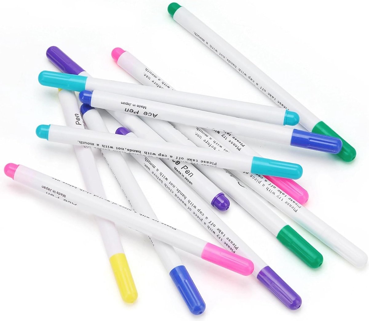 Teksome Stoffen Markers Voor Naaien - Warmte Verdwijnende Inkt Met 10 Vullingen | Patchwork, Ambachten, Dressmaking Hoge temp Verdwijnende Set Teksome Stoffen Markers Voor Naaien - Warmte Verdwijnende Inkt Met 10 Vullingen | Patchwork, Ambachten, Dressmaking Hoge temp Verdwijnende Set