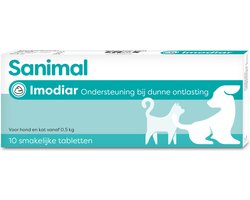 Sanimal Imodiar - Supplement - Spijsvertering - 10 tab