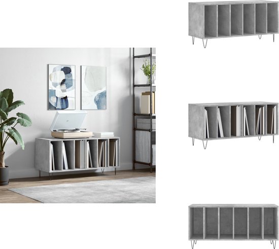 LAPOOH Plate Cabinet Sonoma Oak 100x38x48 cm Engineered Wood, Media