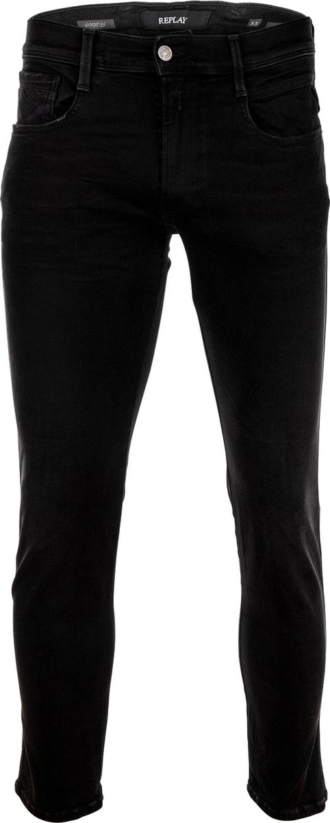 Replay M914 Anbass Spijkerbroek Zwart 32 / 30 Man