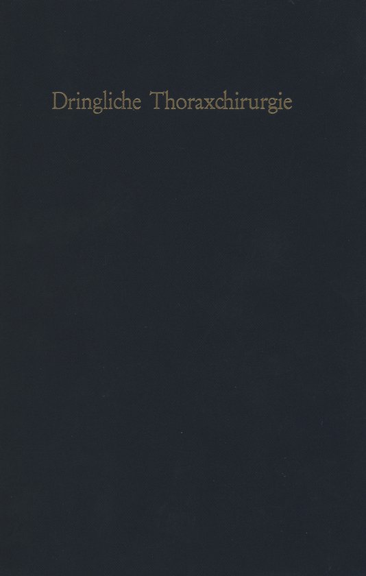 Dringliche Thoraxchirurgie