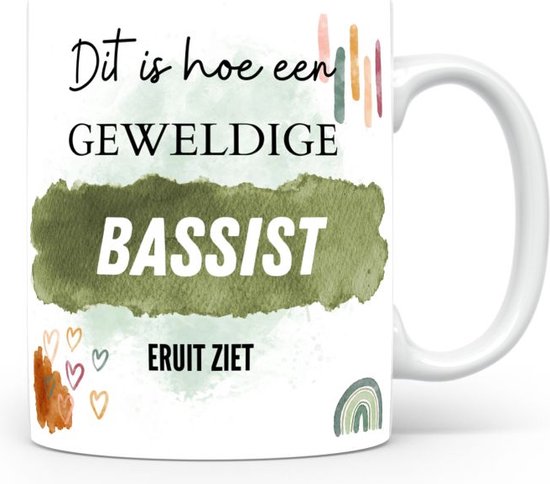 Imprimer un mug avec le métier Bassiste