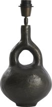 Light & Living Lampe de table Imola - 30cm - Anthracite - sans abat-jour