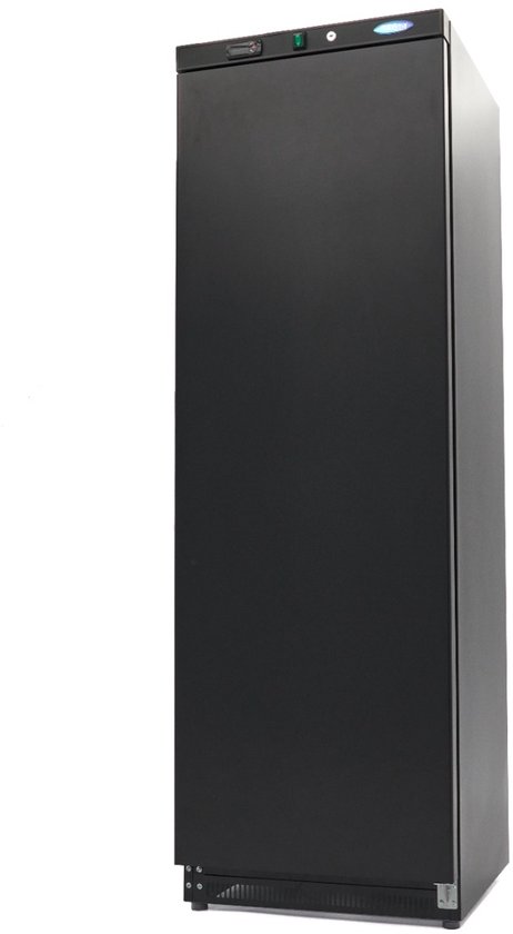 Maxima Vrieskast 400 L 6 Vaste Roosters Zwart - Professionele Vriezer - 400 liter Diepvries - Gespecialiseerde Koelcyclus