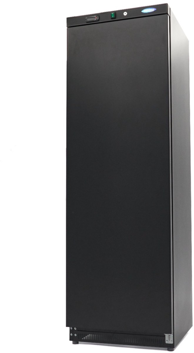 Maxima Vrieskast – 400 L – 6 Vaste Roosters – Zwart