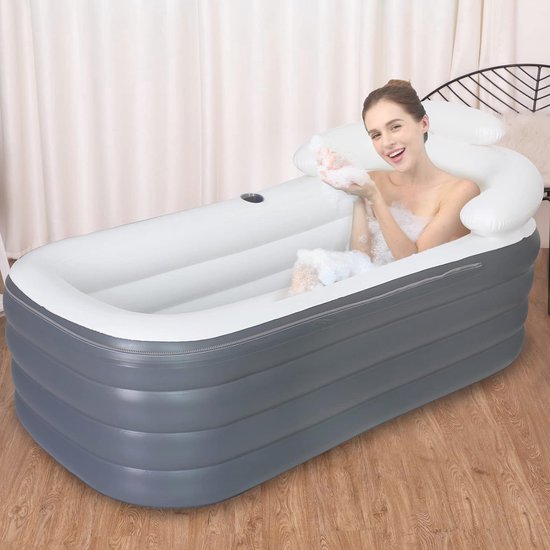 Baignoire Gonflable CO-Z Avec Pompe Électrique - Spa Confortable Pour Adulte Et Enfants