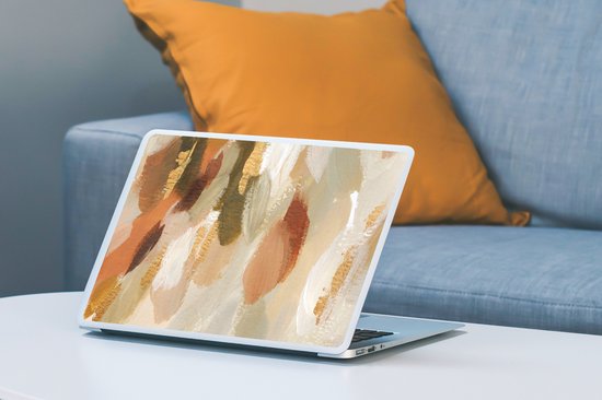Sticker ordinateur portable - 13,3 pouces - Art - Peinture - Rouge