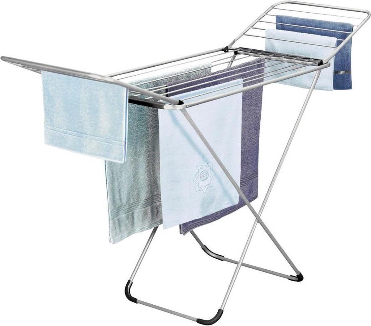 Goedkoopste Wasrek Vleugelwasdroger - Lipari - Zilver - 18 meter
