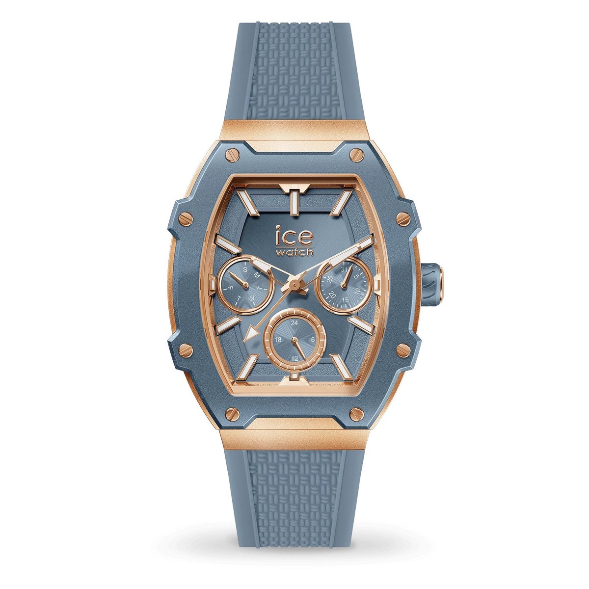 Ice Watch ICE boliday - Horizon blue 023900 Horloge - Siliconen - Blauw - Ø 44.5 mm