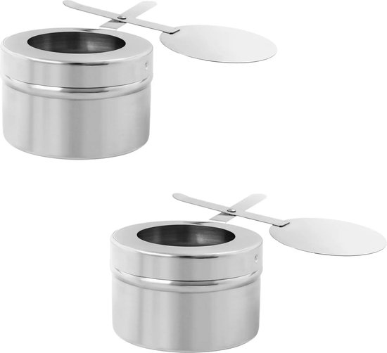Chafing Dish - GN 1/1 - Gouden accenten - 9 L - 2 Brandstofcellen - Royal Catering — afbeelding 5