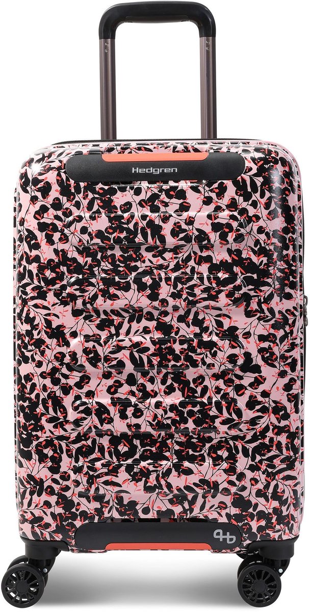 Hedgren Trolley Grip Spinner 55 Print Rose Elegance Roze