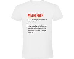 Wielrennen Heren T-shirt - sport - grappig - fietsen - casual