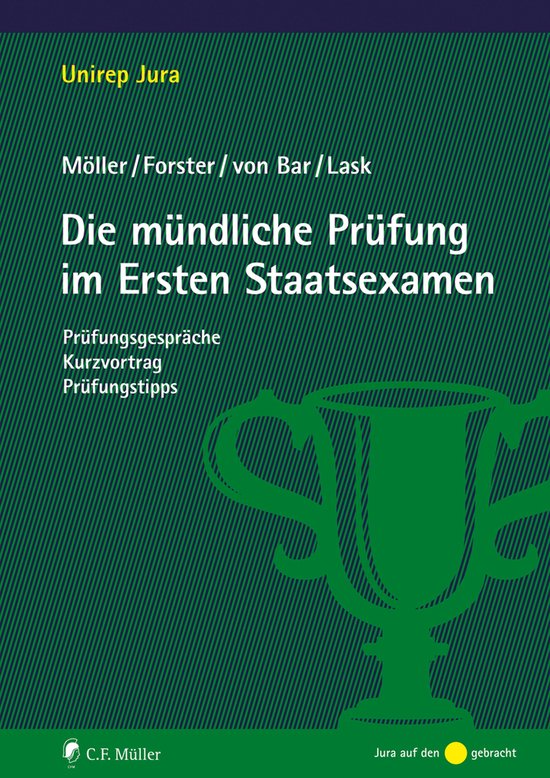 Die mündliche Prüfung im Ersten Staatsexamen - cover