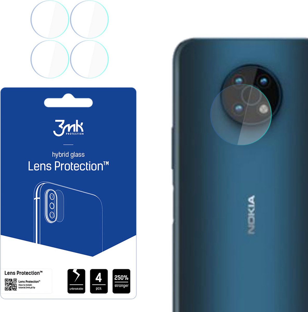 Nokia G300 5G - 3mk Lens Protection