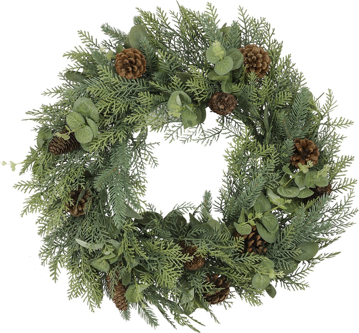 Little Grove kerstkrans Wintergroen - PE - ⌀60cm