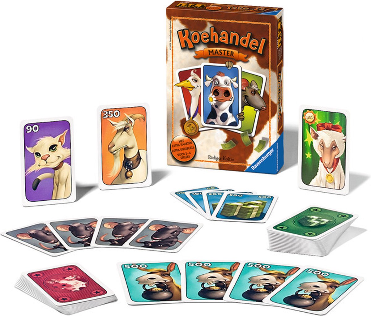 Ravensburger Koehandel Master - kaartspel — afbeelding 4