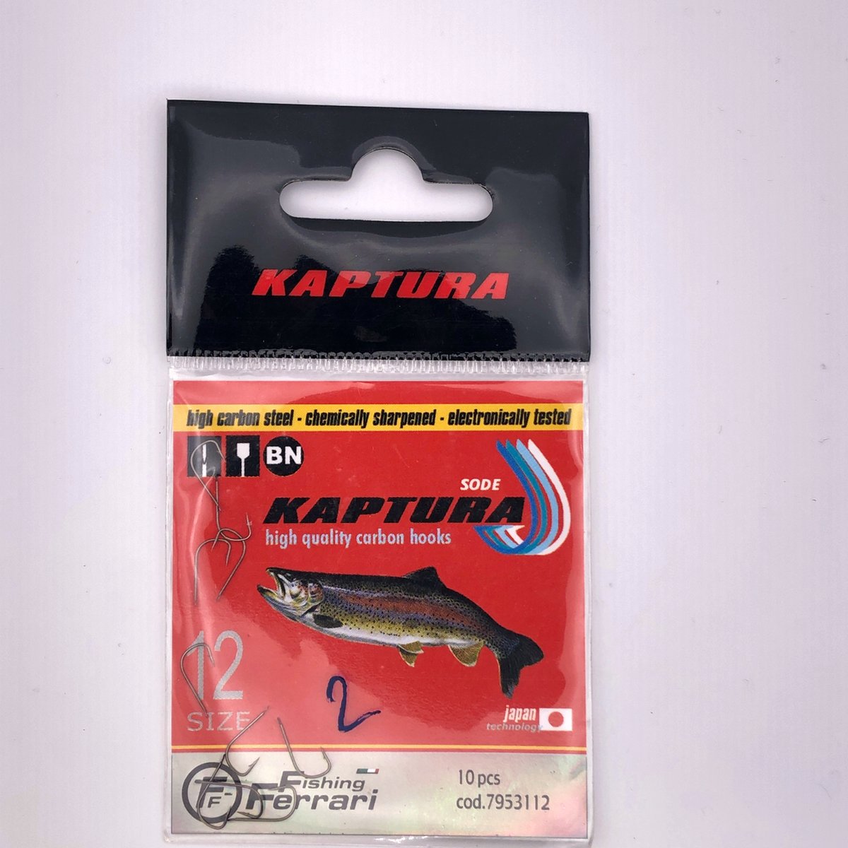Kaptura Forel Haak Grijs #12
