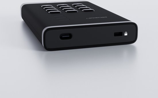iStorage diskAshur3 HDD - externe harde schijf - 1TB - USB - 256-bit - Zwart van Merkloos — afbeelding 5