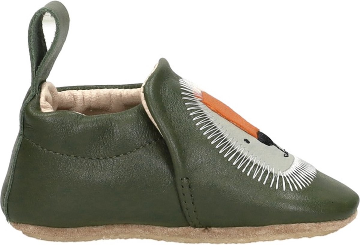 KEQ Baby schoentjes Baby schoentjes - Khaki - Maat 19
