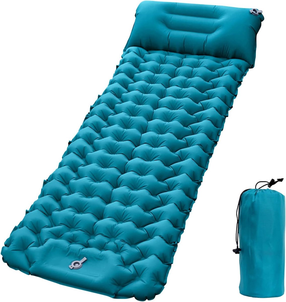 Vochtbestendig Outdoor Travel Matras - Draagbare Opblaasbare Mat voor Camping, Wandelen, Picknick en Trektochten